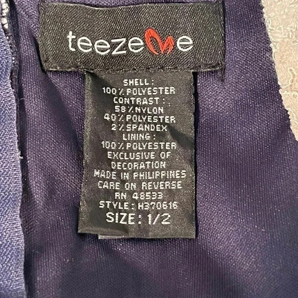 TEEZE Me Juniors Lace Ruffled A-Line Dress. - Picture 12 of 12